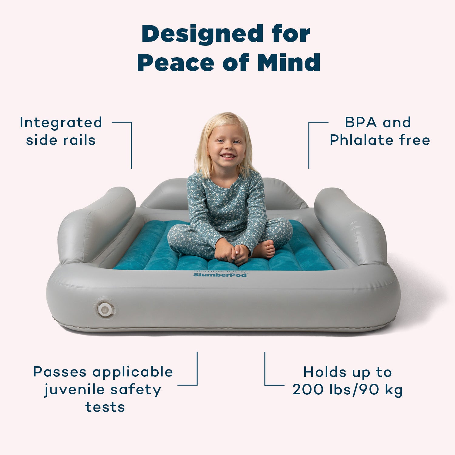 SlumberTot Inflatable Toddler Bed